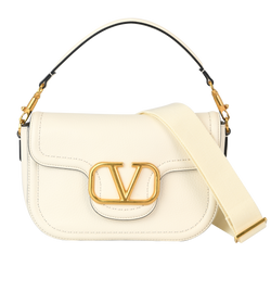 Gate Hobo Logo, Leather, Cream, MII, DB/S, 3*